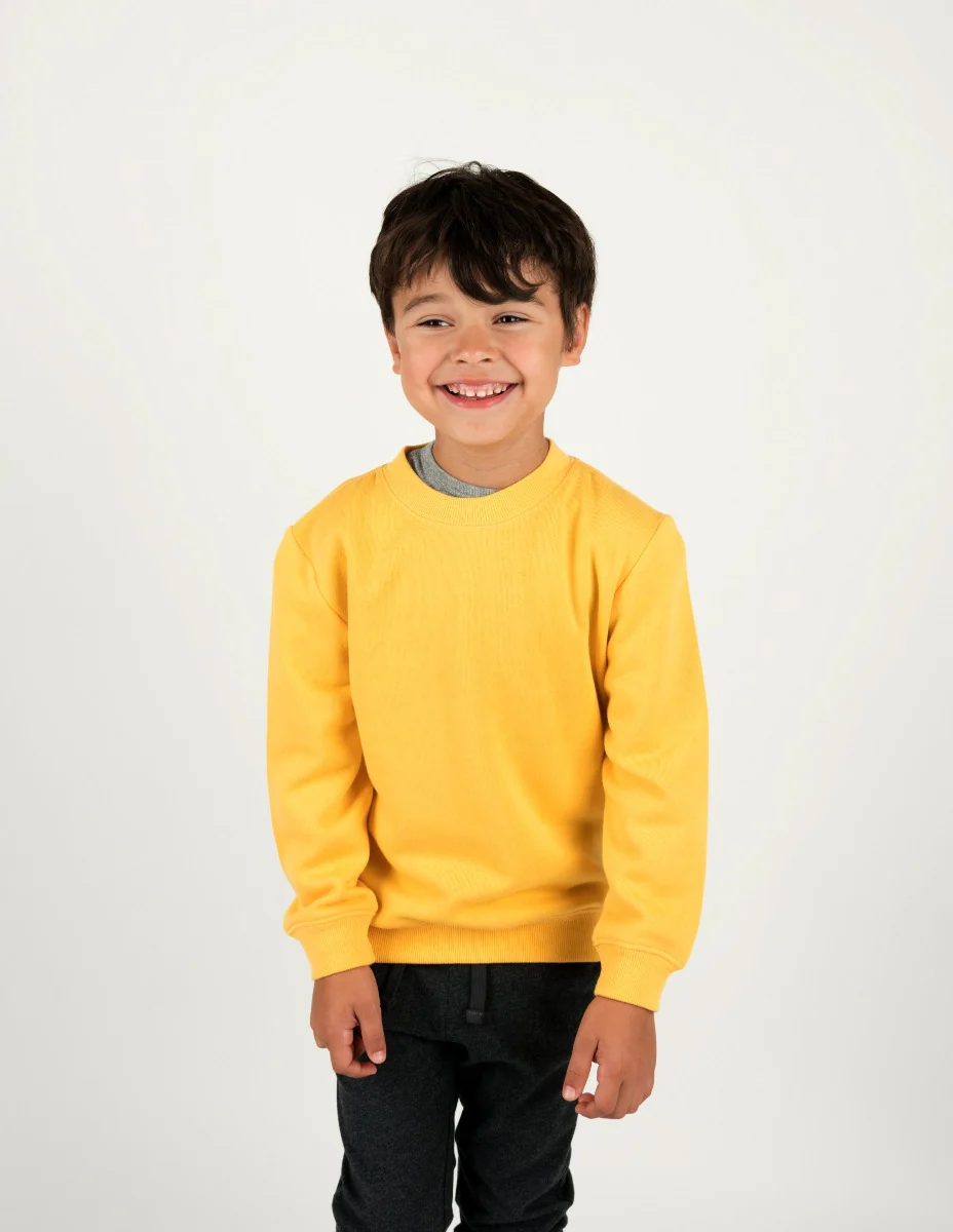 Classic Solid Color Pullover Sweatshirt - Image 12