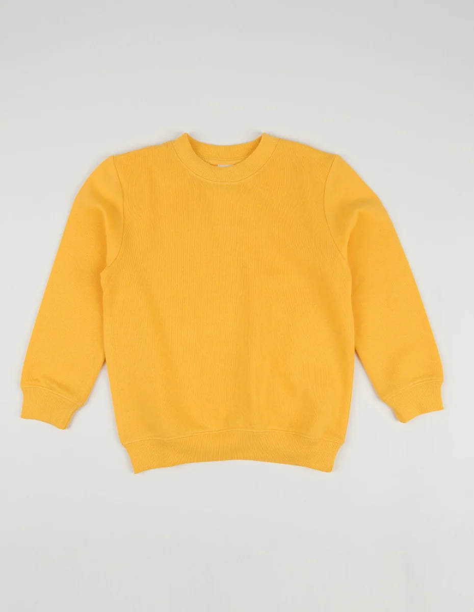 Classic Solid Color Pullover Sweatshirt - Image 13