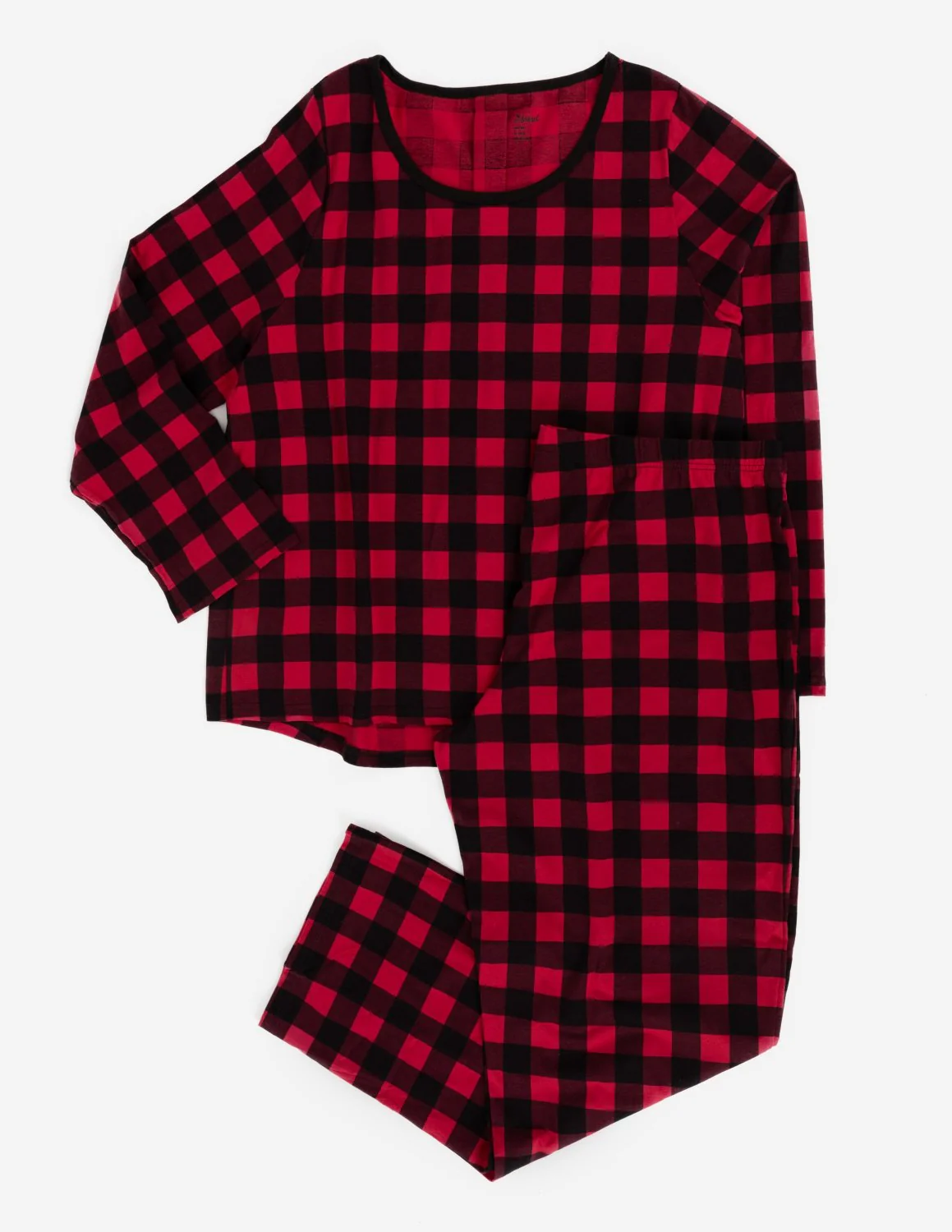 Women's Cotton Plaid Pajamas - Image 6