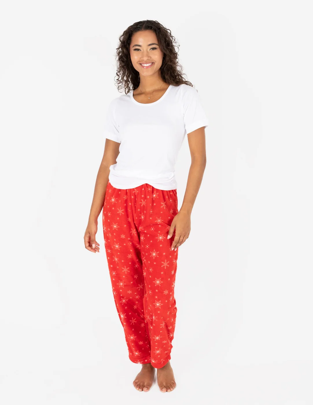 Women's Christmas Fleece Pants - Image 11