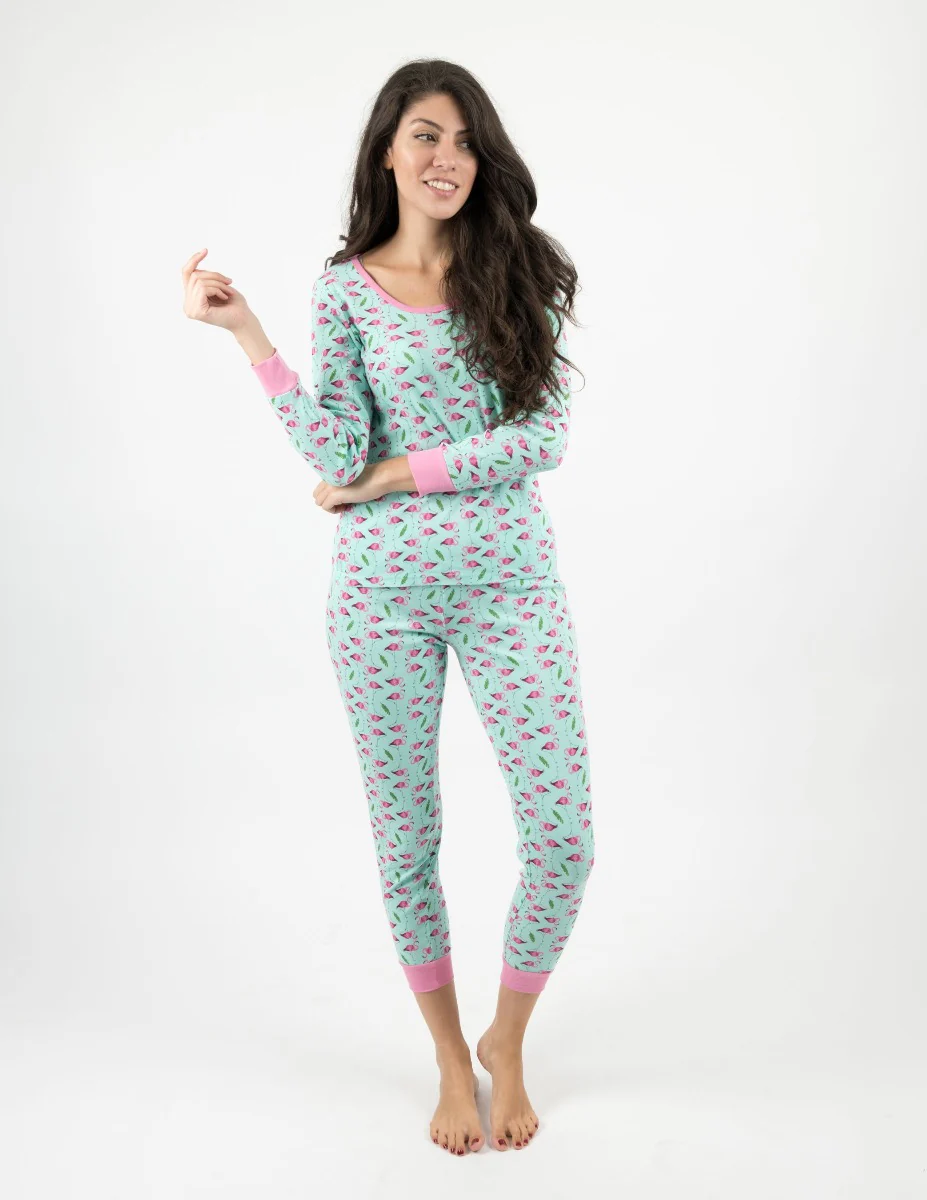 Women's Zoo Animals Cotton Pajamas - Image 3