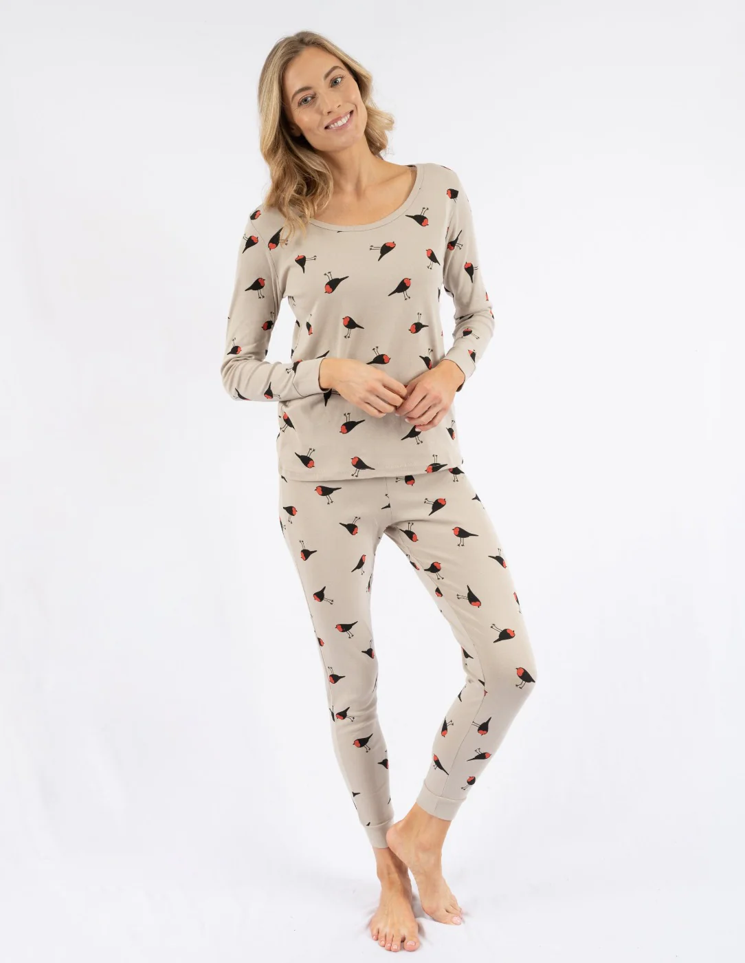 Women's Two Piece Animal Pajamas - Image 11