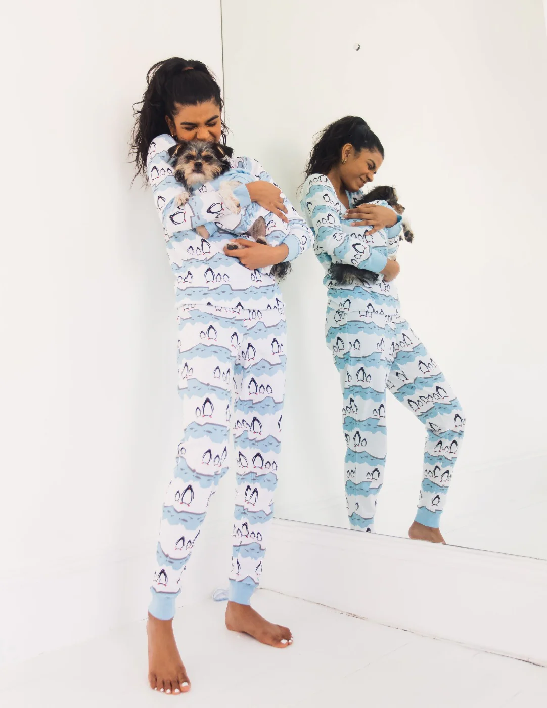Women's Two Piece Animal Pajamas - Image 2