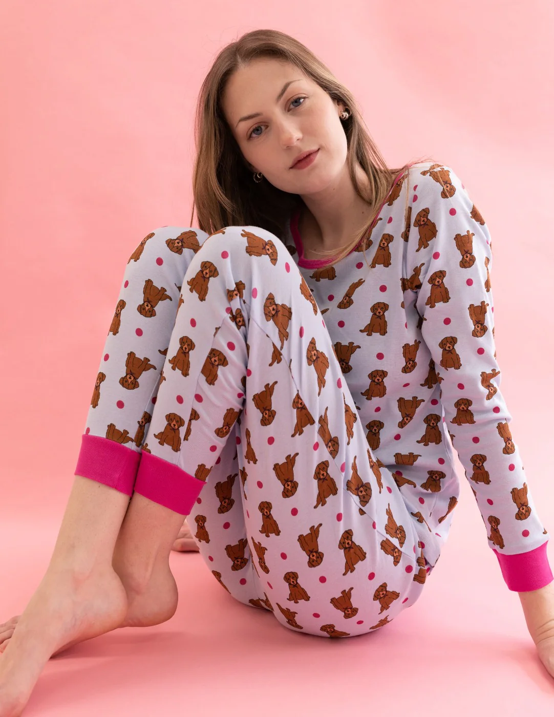 Women's Two Piece Animal Pajamas - Image 6