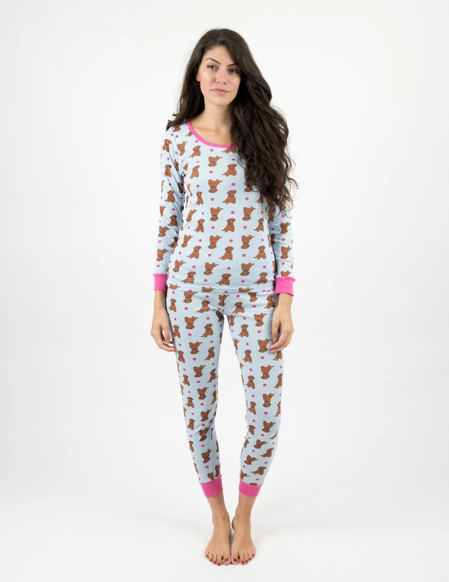 Women's Two Piece Animal Pajamas - Image 7