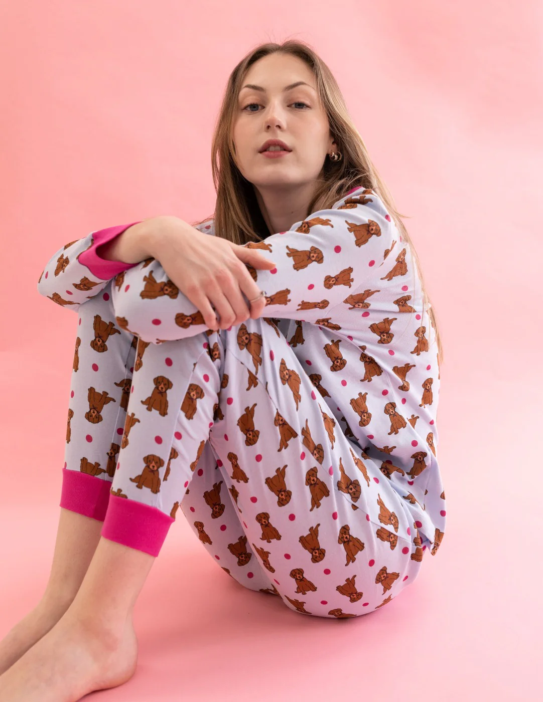 Women's Two Piece Animal Pajamas - Image 9