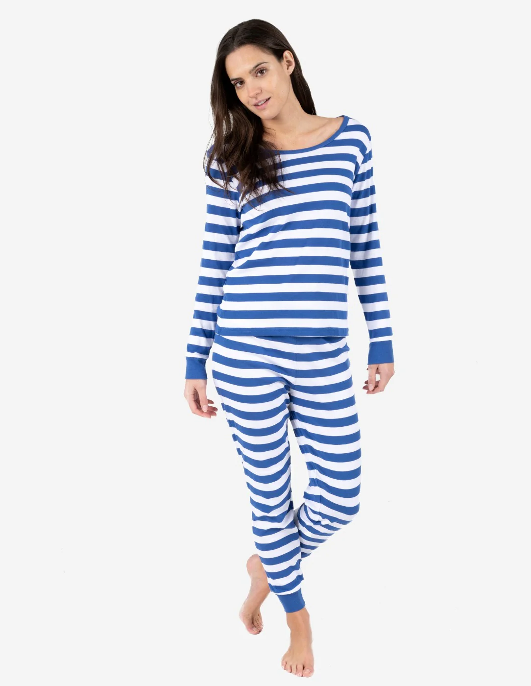 Women's Two Piece Stripes Pajamas - Image 8