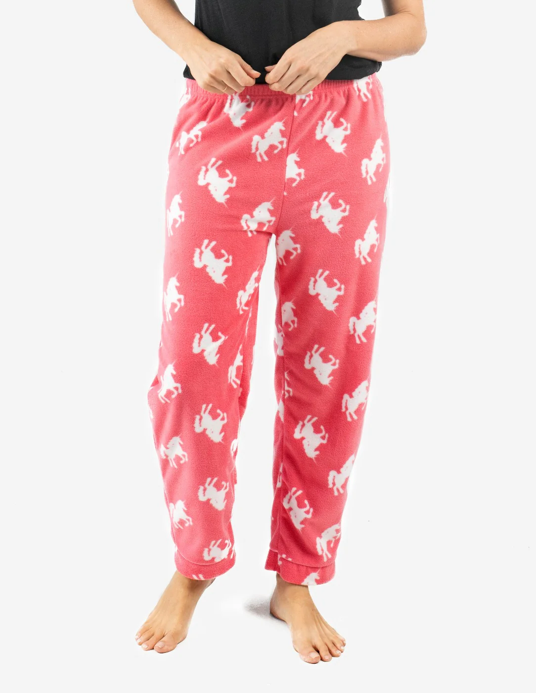 Women's Fleece Animal Print Pants - Image 5