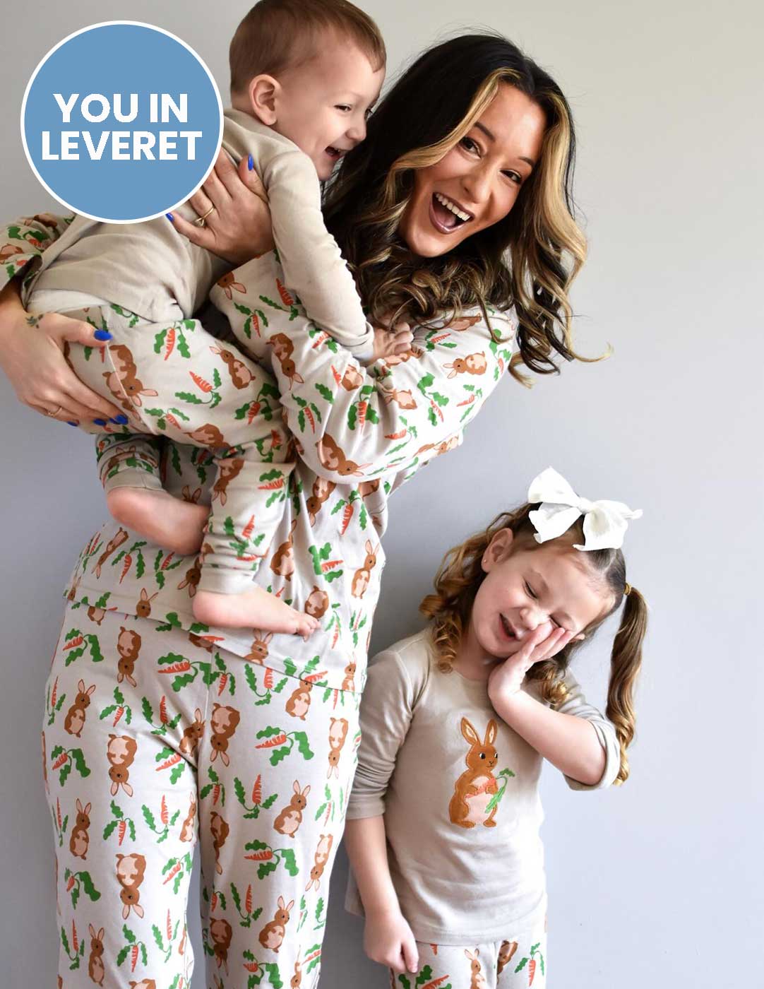 Women's Loose Fit Rabbit Pajamas - Image 2