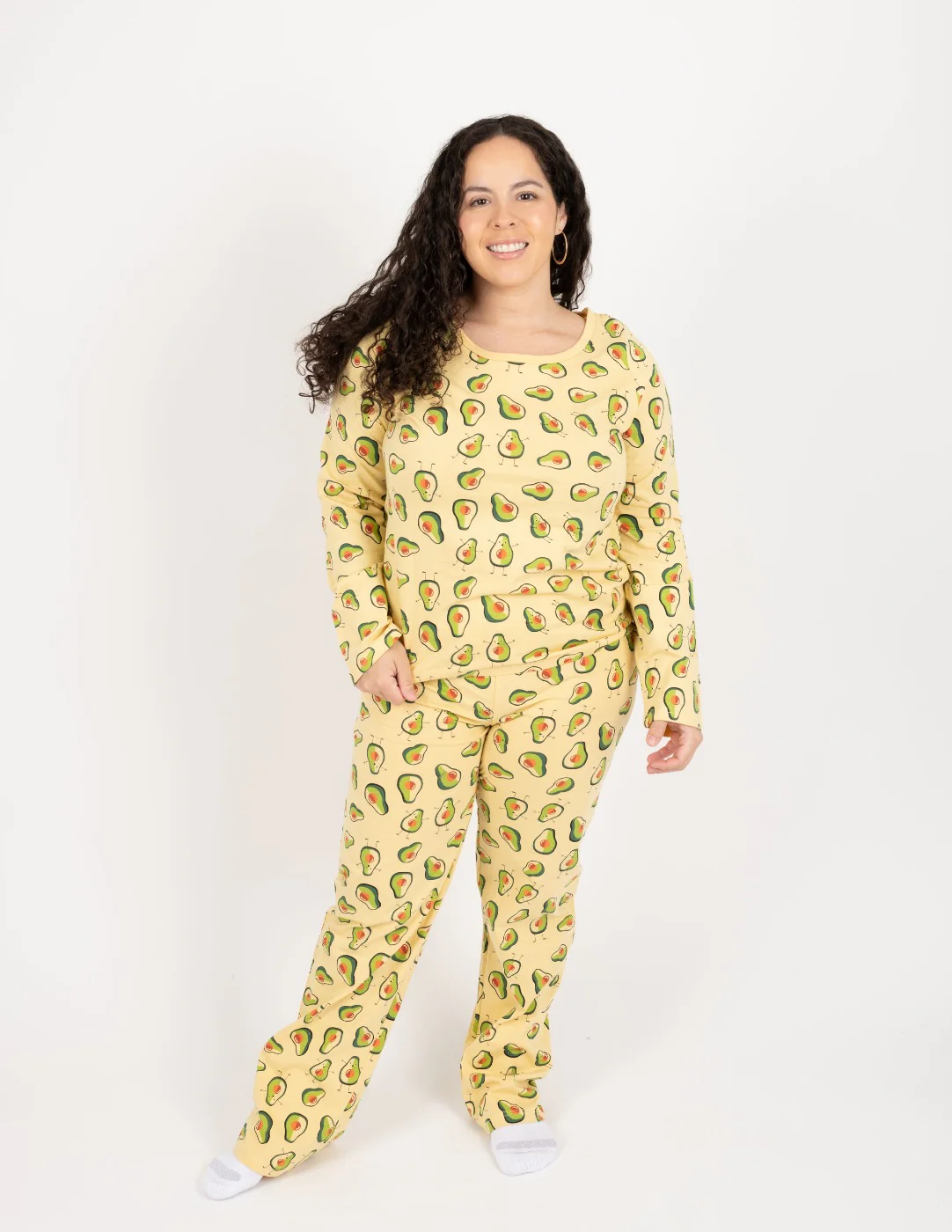 Women's Loose Fit Avocado Pajamas - Image 2
