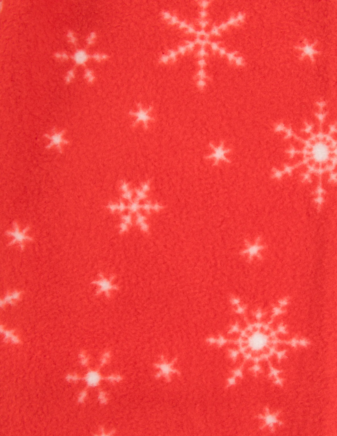 Women's White Snowflake Fleece Pants - Image 2
