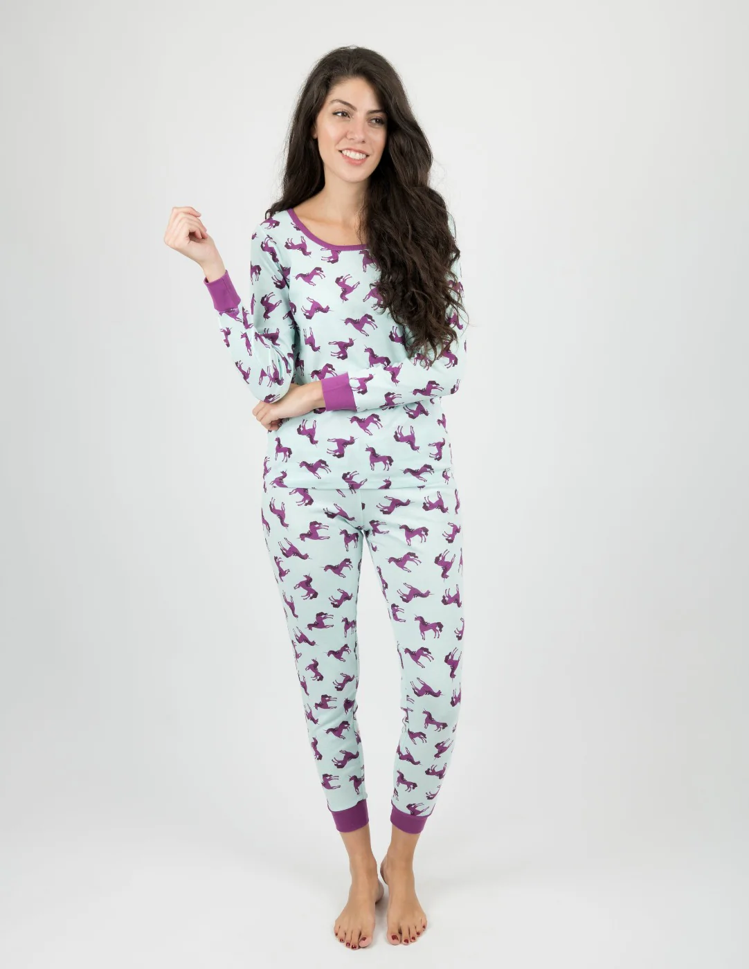 Women's Unicorn Cotton Pajamas - Image 2