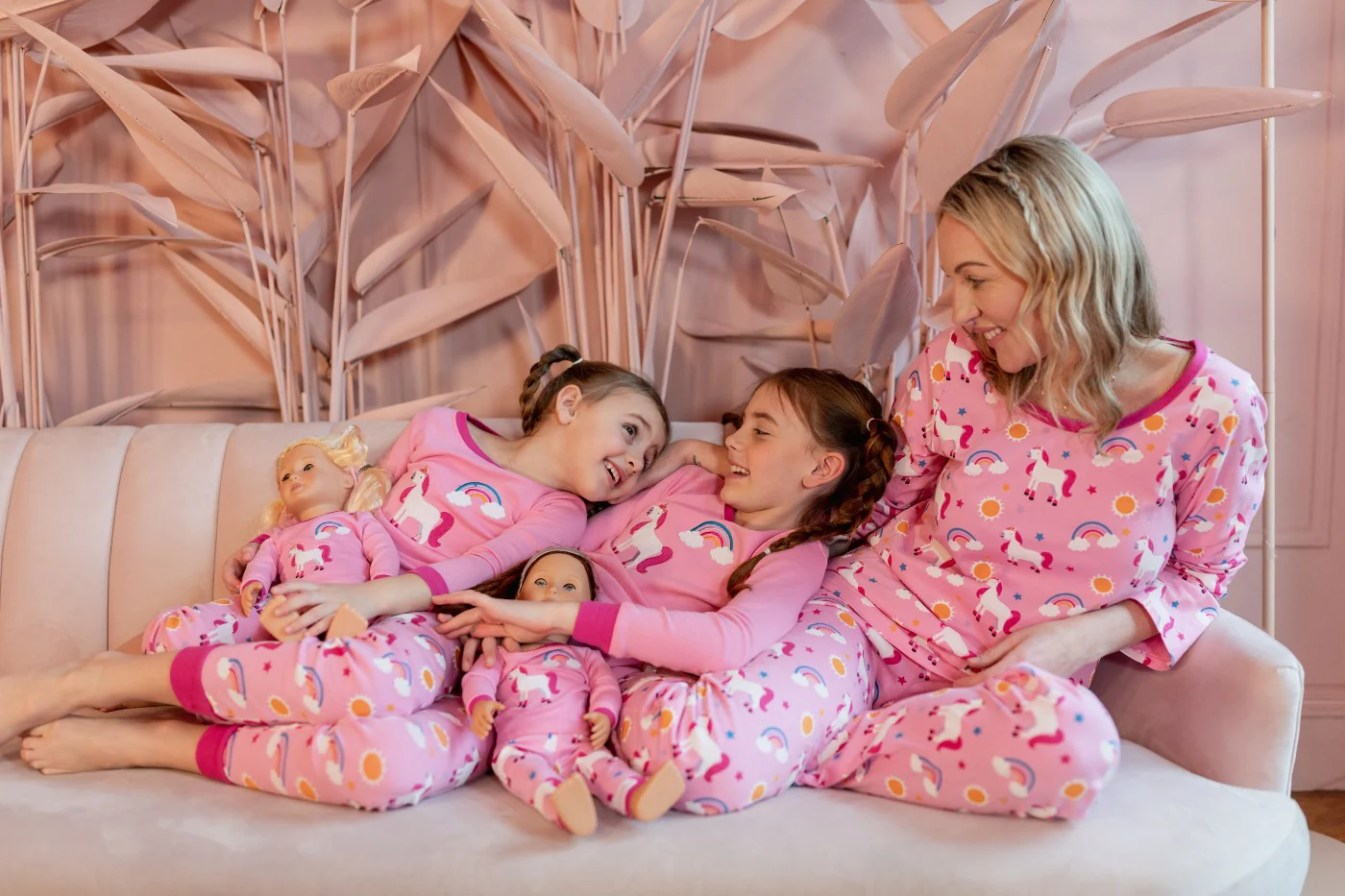 Women's Rainbow Unicorn Pajamas - Image 3