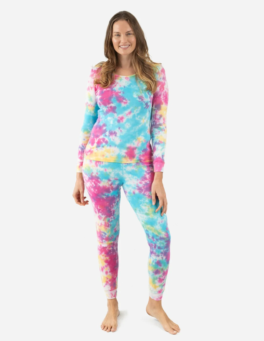 Women's Mix Dye Cotton Pajamas - Image 3
