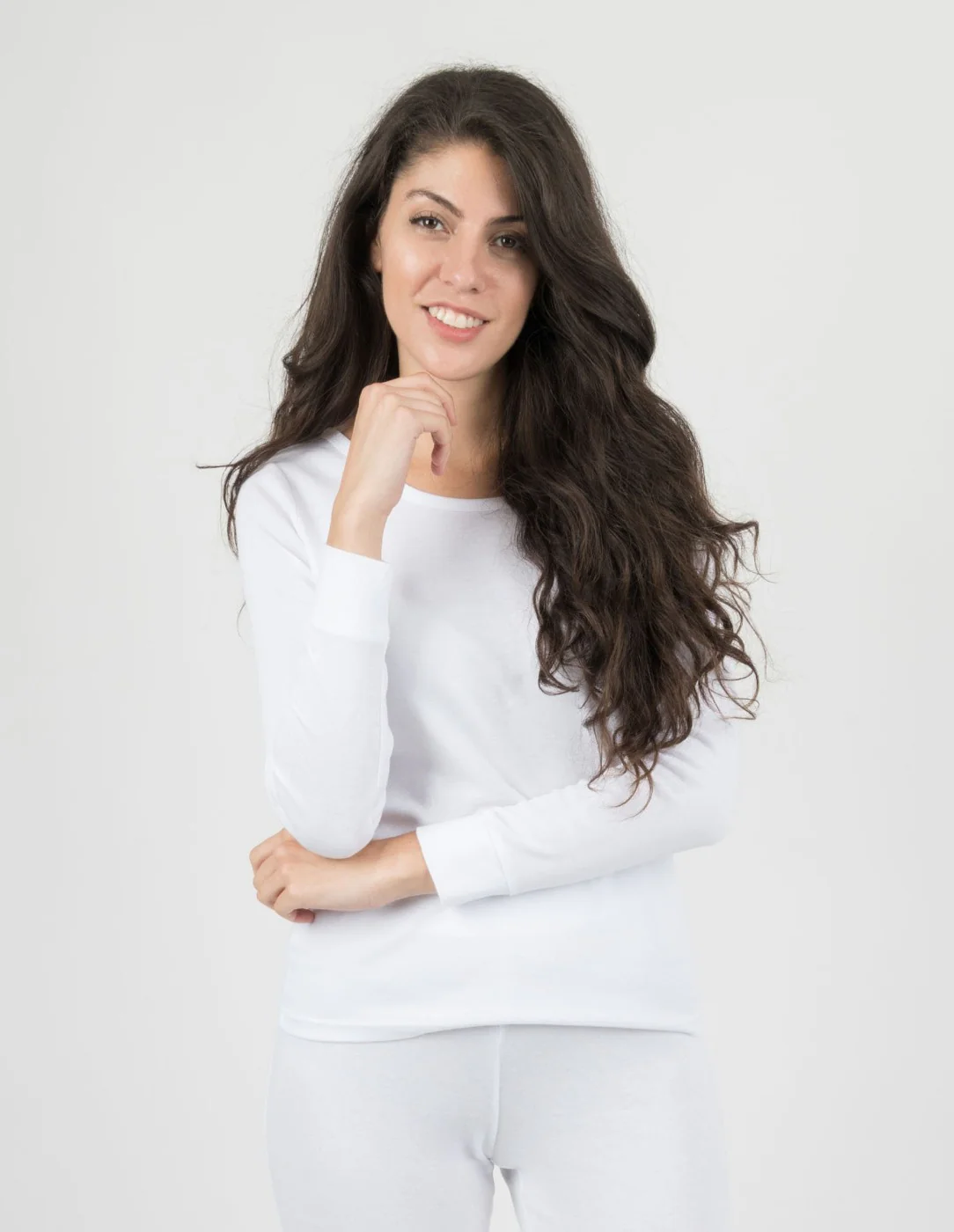 Women's Neutral Solid Color Pajamas - Image 11