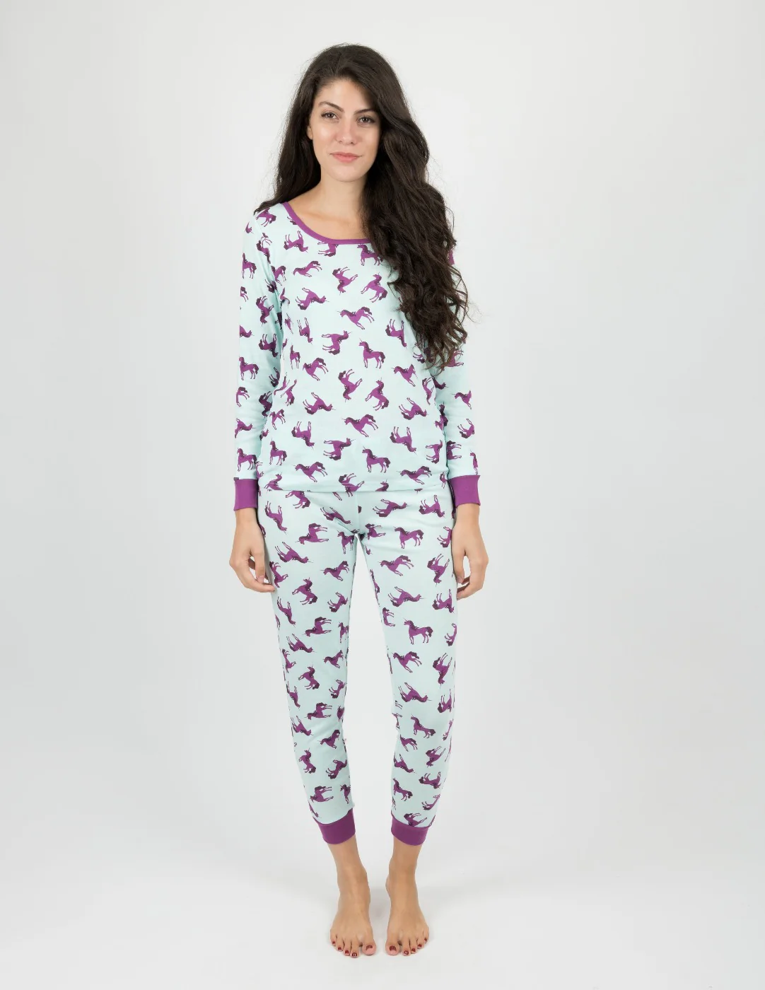 Women's Unicorn & Horse Pajamas - Image 6