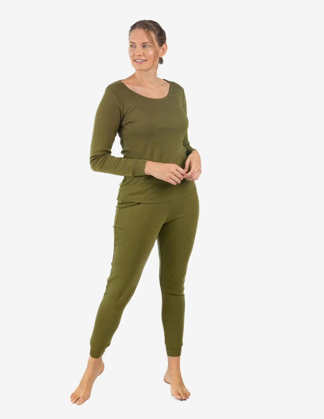 Women's Boho Solid Color Pajamas - Image 8