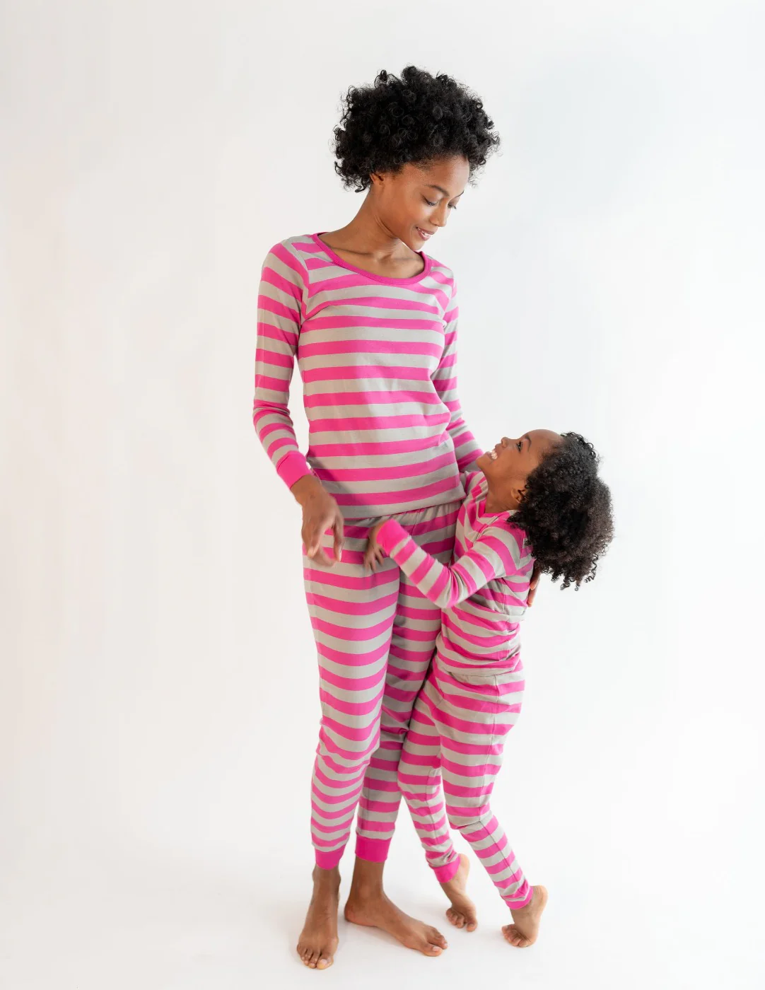 Women's Berry & Chime Stripes Pajamas - Image 2